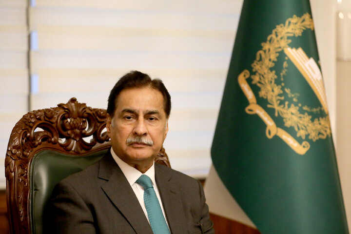 دیدار دکتر نیکزاد با سردار ایاز صادق رئیس مجلس ملی پاکستان