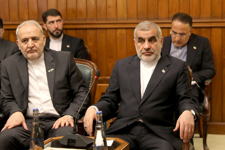 دیدار دکتر نیکزاد با سردار ایاز صادق رئیس مجلس ملی پاکستان