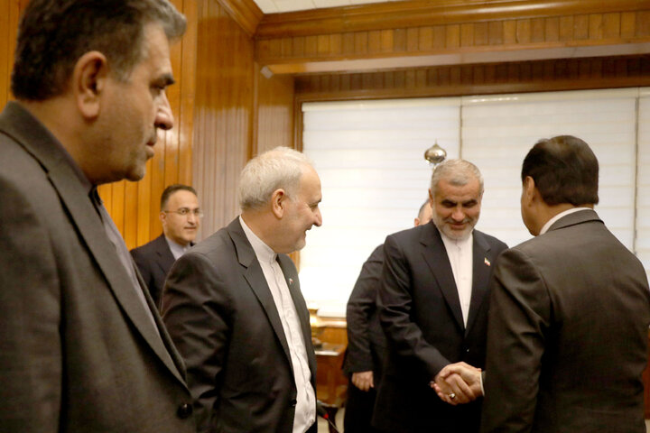 دیدار دکتر نیکزاد با سردار ایاز صادق رئیس مجلس ملی پاکستان