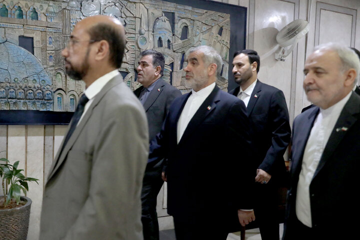 دیدار دکتر نیکزاد با سردار ایاز صادق رئیس مجلس ملی پاکستان