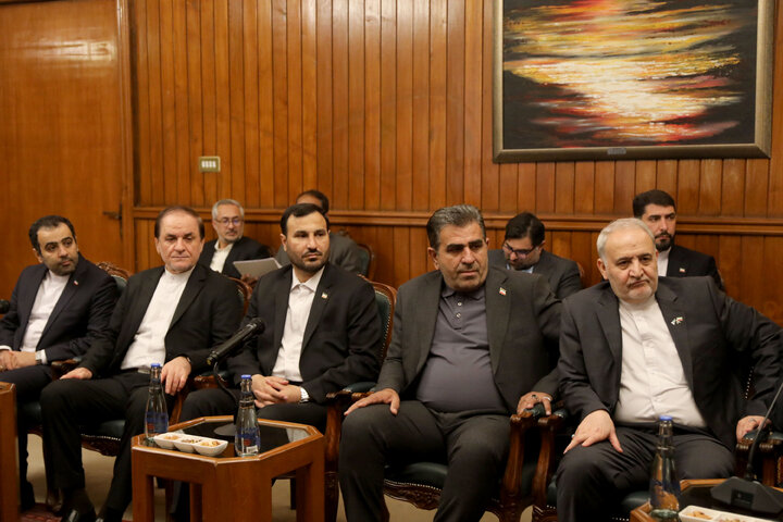 دیدار دکتر نیکزاد با سردار ایاز صادق رئیس مجلس ملی پاکستان