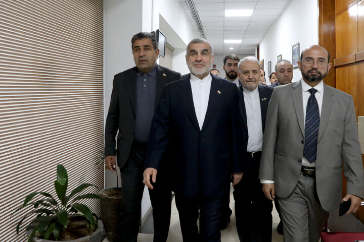 دیدار دکتر نیکزاد با سردار ایاز صادق رئیس مجلس ملی پاکستان