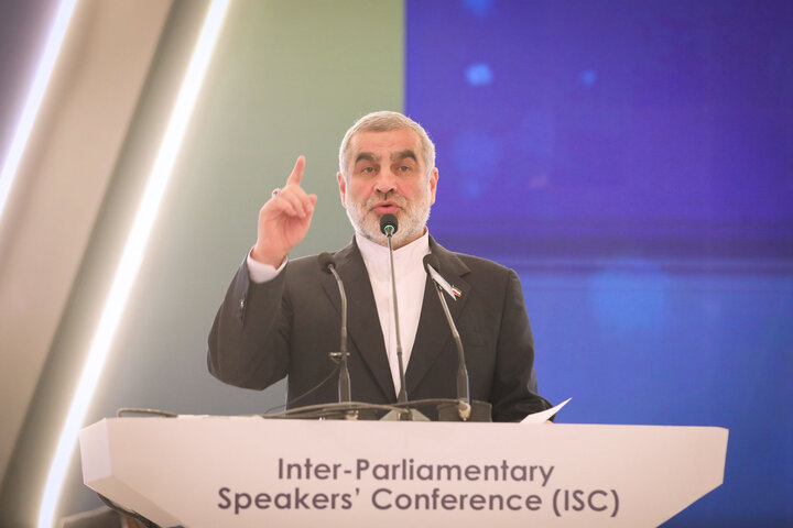 حضور و سخنرانی نیکزاد ثمرین نایب رئیس مجلس در کنفرانس بین‌پارلمانی رؤسای مجالس (ISC)