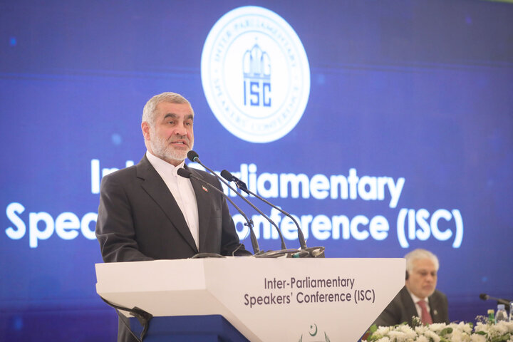 حضور و سخنرانی نیکزاد ثمرین نایب رئیس مجلس در کنفرانس بین‌پارلمانی رؤسای مجالس (ISC)