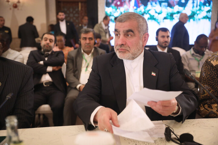 حضور و سخنرانی نیکزاد ثمرین نایب رئیس مجلس در کنفرانس بین‌پارلمانی رؤسای مجالس (ISC)