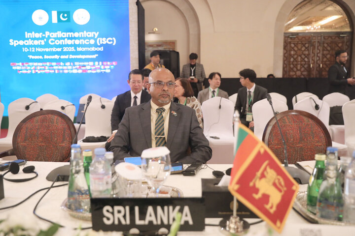 حضور و سخنرانی نیکزاد ثمرین نایب رئیس مجلس در کنفرانس بین‌پارلمانی رؤسای مجالس (ISC)