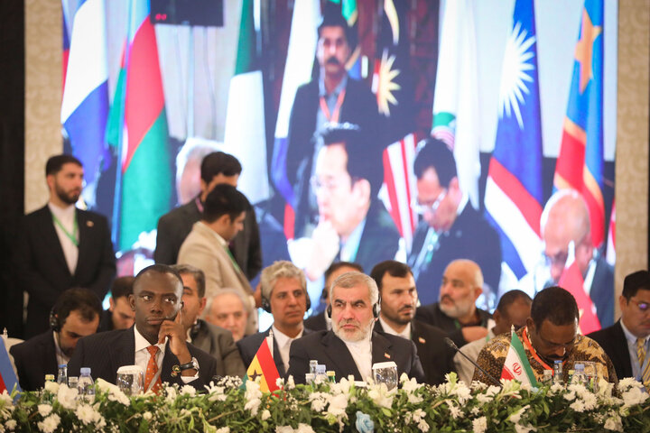 حضور و سخنرانی نیکزاد ثمرین نایب رئیس مجلس در کنفرانس بین‌پارلمانی رؤسای مجالس (ISC)