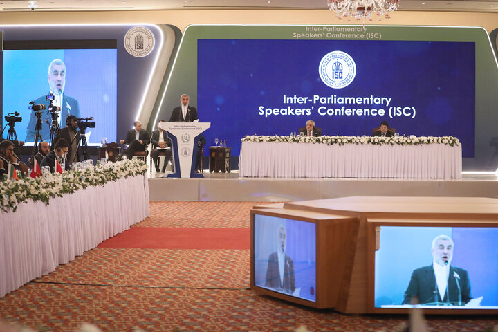 حضور و سخنرانی نیکزاد ثمرین نایب رئیس مجلس در کنفرانس بین‌پارلمانی رؤسای مجالس (ISC)