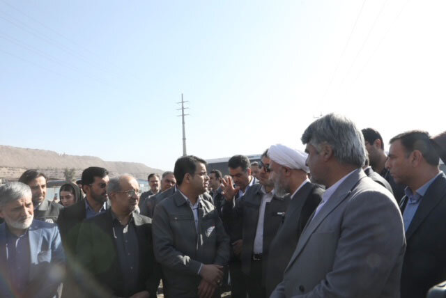 بازدید رییس و اعضای کمیسیون اصل نود مجلس از مجموعه معدنی، صنعتی گوهر زمین‎