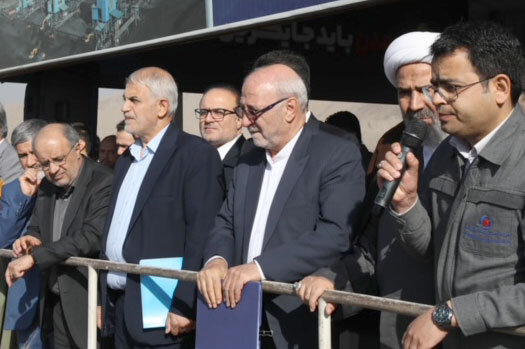 بازدید رییس و اعضای کمیسیون اصل نود مجلس از مجموعه معدنی، صنعتی گوهر زمین‎