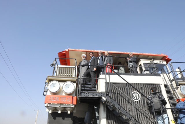 بازدید رییس و اعضای کمیسیون اصل نود مجلس از مجموعه معدنی، صنعتی گوهر زمین‎