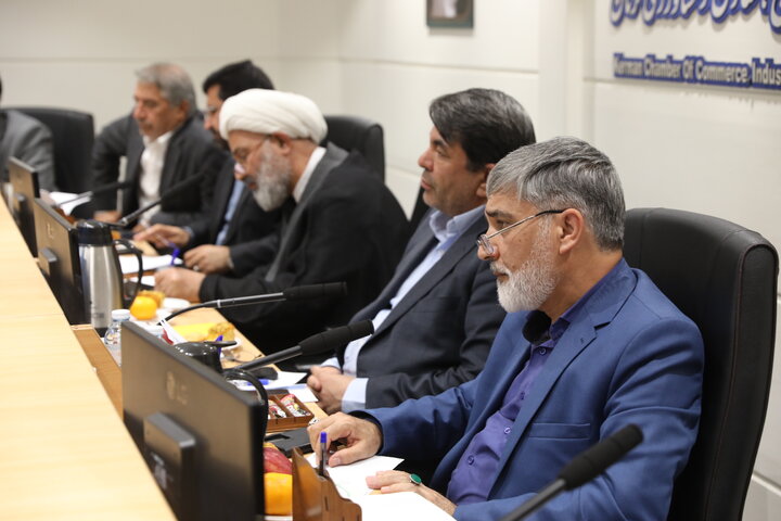 نشست مشترک اعضا کمیسیون اصل نود با فعالین اقتصادی استان کرمان