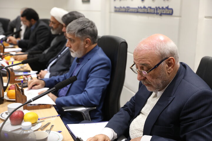 نشست مشترک اعضا کمیسیون اصل نود با فعالین اقتصادی استان کرمان