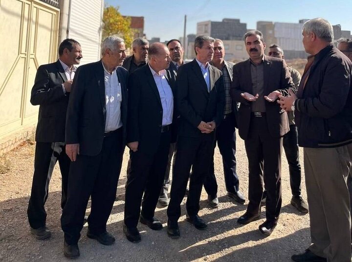 بازدید شهریاری از کوی امام‌خمینی(ره) بجنورد و پیگیری مشکلات اهالی