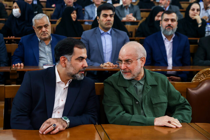 آئین گرامیداشت روز کتاب، کتابدار و کتابخوانی با حضور دکتر قالیباف