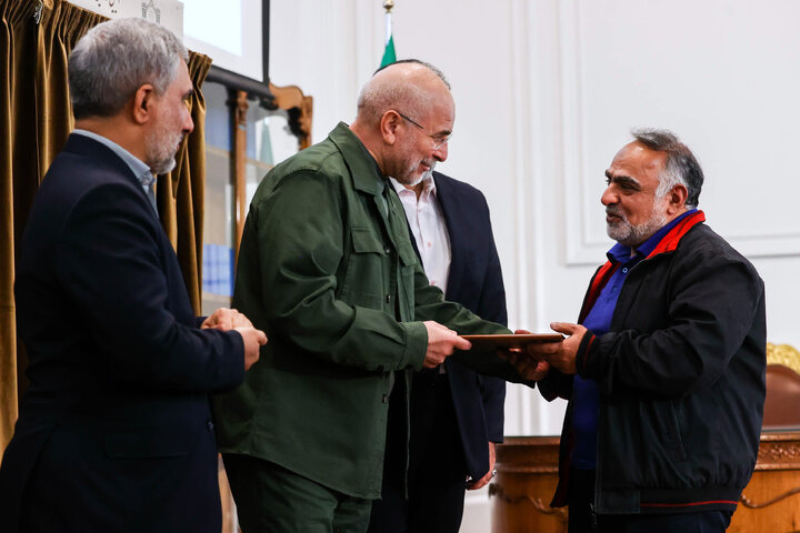 آئین گرامیداشت روز کتاب، کتابدار و کتابخوانی با حضور دکتر قالیباف