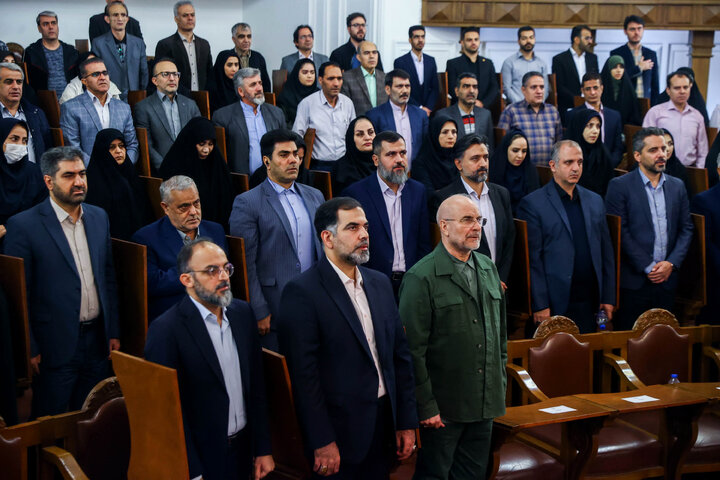 آئین گرامیداشت روز کتاب، کتابدار و کتابخوانی با حضور دکتر قالیباف