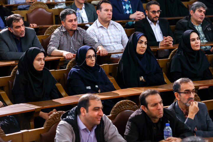 آئین گرامیداشت روز کتاب، کتابدار و کتابخوانی با حضور دکتر قالیباف