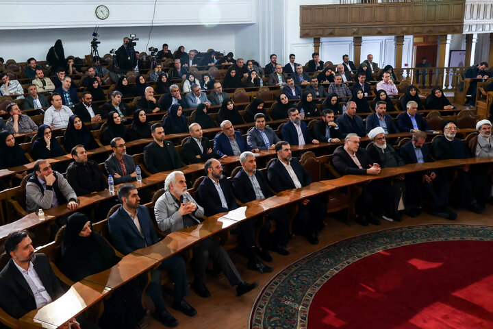 آئین گرامیداشت روز کتاب، کتابدار و کتابخوانی با حضور دکتر قالیباف