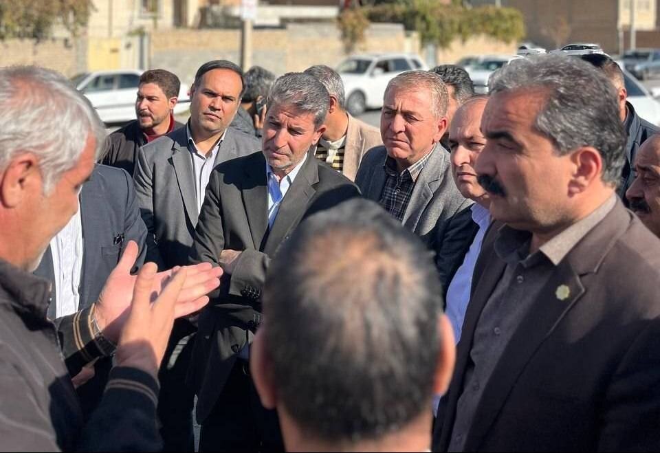 بازدید شهریاری از کوی امامخمینی(ره) بجنورد و پیگیری مشکلات اهالی
