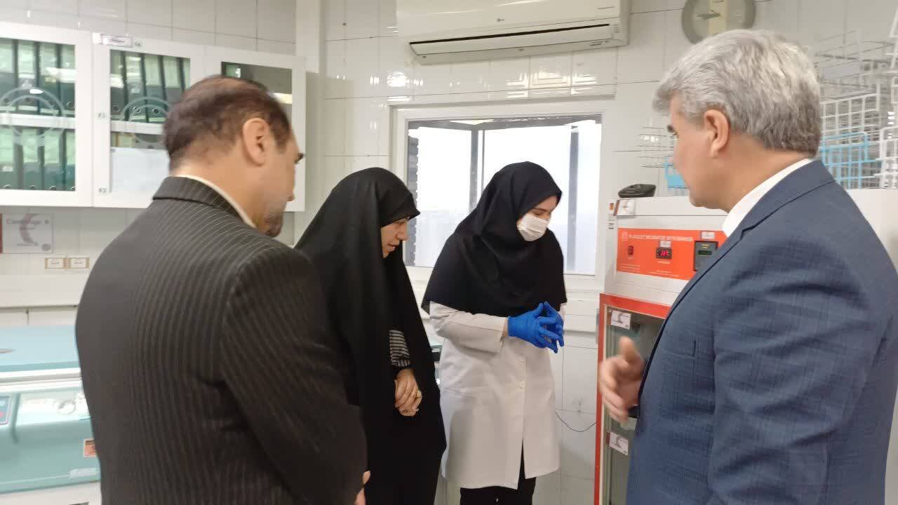 بازدید محمدبیگی از بخش‌های مختلف انتقال خون استان قزوین/ تاکید بر لزوم بهبود زیرساخت‌ها