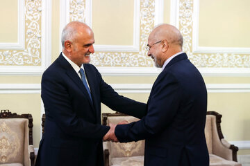 دیدار معاون سیاسی رئیس مجلس لبنان با دکتر قالیباف