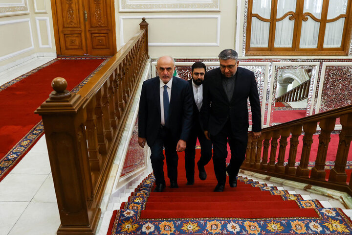 دیدار معاون سیاسی رئیس مجلس لبنان با دکتر قالیباف