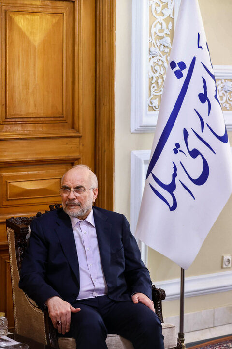 دیدار معاون سیاسی رئیس مجلس لبنان با دکتر قالیباف