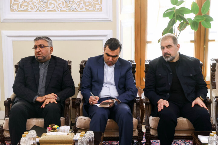 دیدار معاون سیاسی رئیس مجلس لبنان با دکتر قالیباف