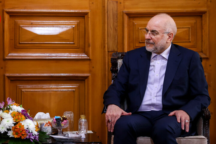 دیدار معاون سیاسی رئیس مجلس لبنان با دکتر قالیباف