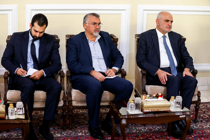 دیدار معاون سیاسی رئیس مجلس لبنان با دکتر قالیباف