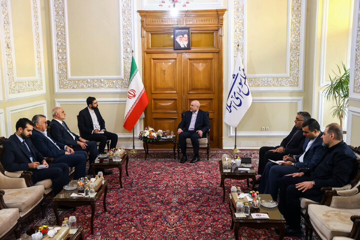 دیدار معاون سیاسی رئیس مجلس لبنان با دکتر قالیباف