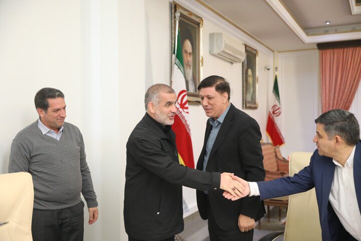 استقبال از نایب رئیس مجلس در بدو ورود به استان آذربایجان شرقی