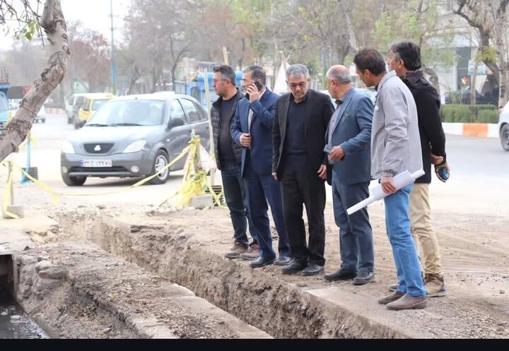 بازدید بدری از پروژه تقویت فشار آب اردبیل؛ گامی مؤثر در رفع مشکل افت فشار