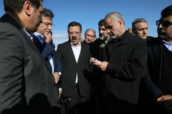 بازدید نیکزاد از روند احداث بزرگراه هشترود-مراغه-تمرچین