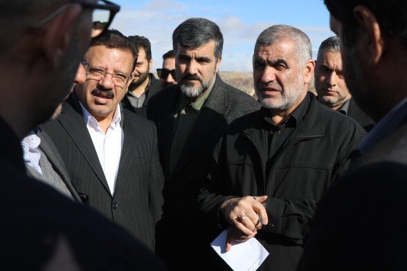 بازدید نیکزاد از روند احداث بزرگراه هشترود مراغه تمرچین