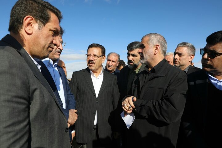 بازدید نیکزاد از روند احداث بزرگراه هشترود مراغه تمرچین