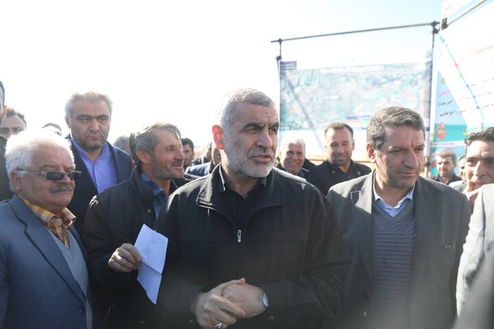 بازدید علی نیکزاد نایب‌رئیس مجلس از پروژه راه اصلی میاندوآب-میانه