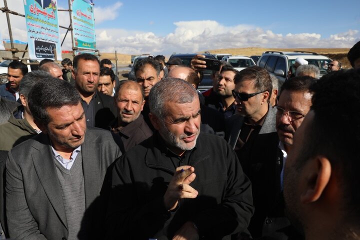 بازدید نایب‌رئیس مجلس از پروژه راه اصلی میاندوآب-میانه