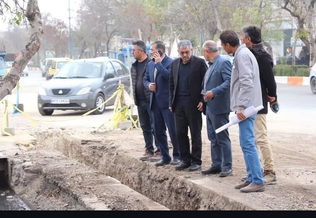 بازدید بدری از پروژه تقویت فشار آب اردبیل؛ گامی مؤثر در رفع مشکل افت فشار