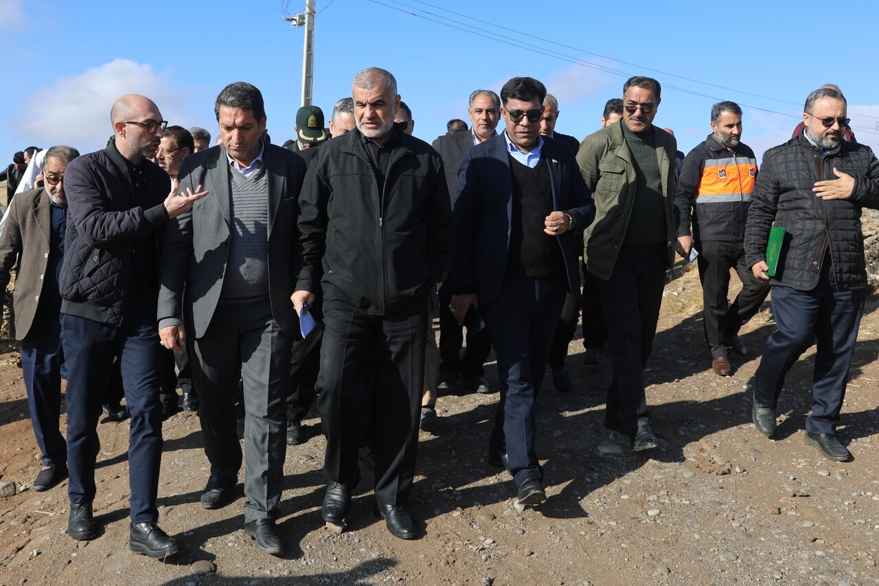 بازدید نایب‌رئیس مجلس از قطعه پنج آزادراه هشترود مراغه