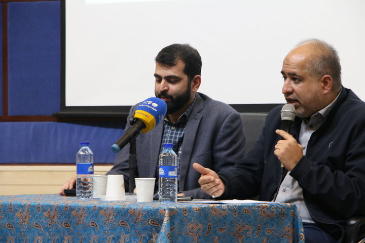 سخنرانی علی خضریان و روح اله نجابت در نشست بررسی عملکرد بانک مرکزی در مسئله پرونده بانک آینده