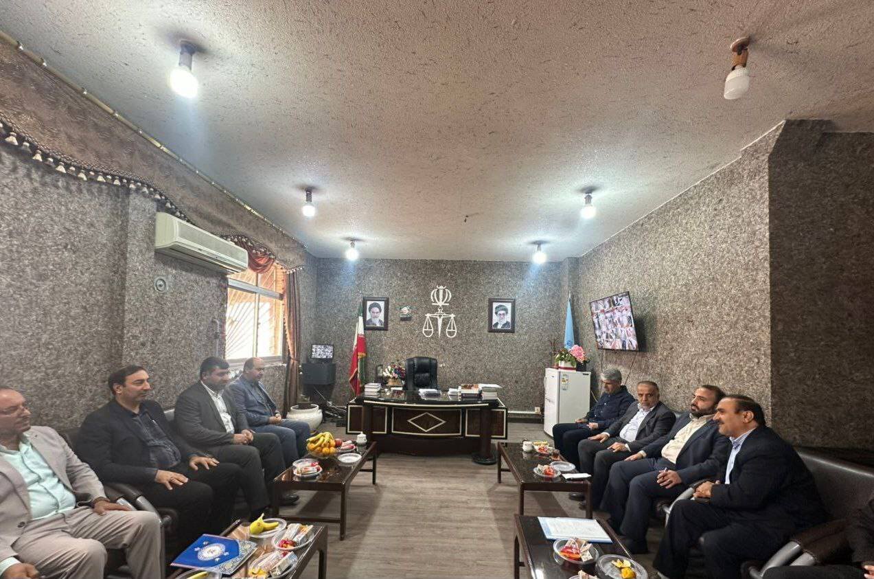 پیگیری ابراهیم‌پور برای اجرای مگاپروژه‌های انتقال آب خوزستان/ زیر ساخت‌های قضایی ایذه بررسی شد