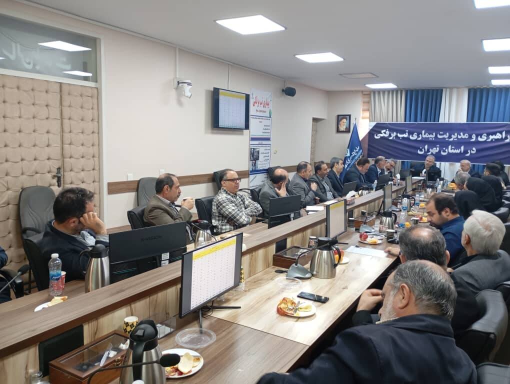 حضور جمعی از نمایندگان تهران در اداره کل دامپزشکی تهران/ علل شیوع تب برفکی دام بررسی شد