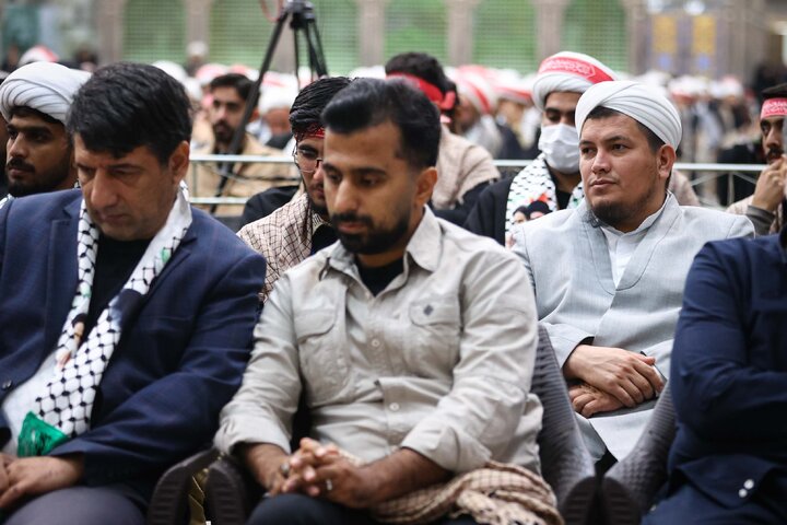 گردهمایی بسیجیان دانشجو و طلبه با حضور و سخنرانی دکتر قالیباف