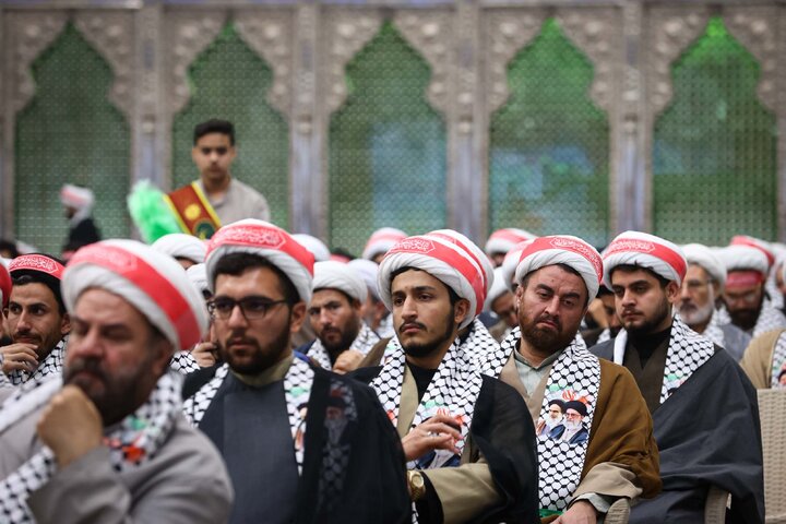 گردهمایی بسیجیان دانشجو و طلبه با حضور و سخنرانی دکتر قالیباف