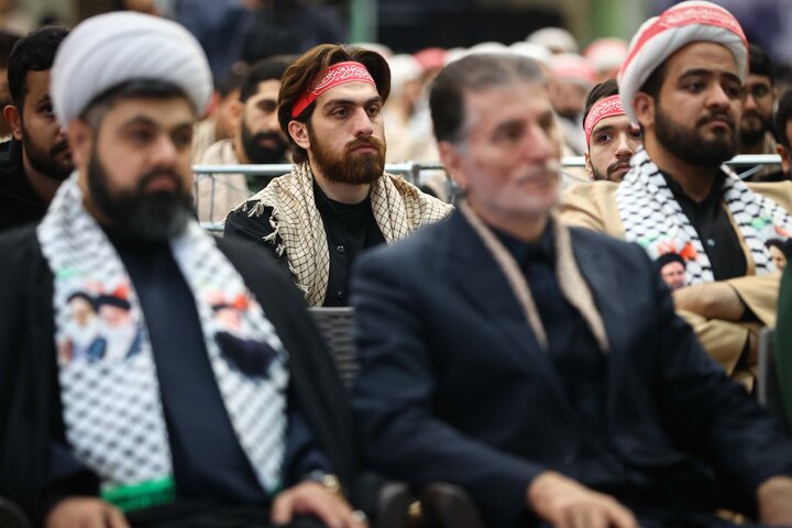 گردهمایی بسیجیان دانشجو و طلبه با حضور و سخنرانی دکتر قالیباف