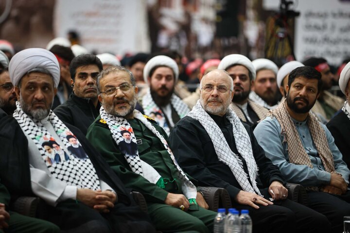 گردهمایی بسیجیان دانشجو و طلبه با حضور و سخنرانی دکتر قالیباف