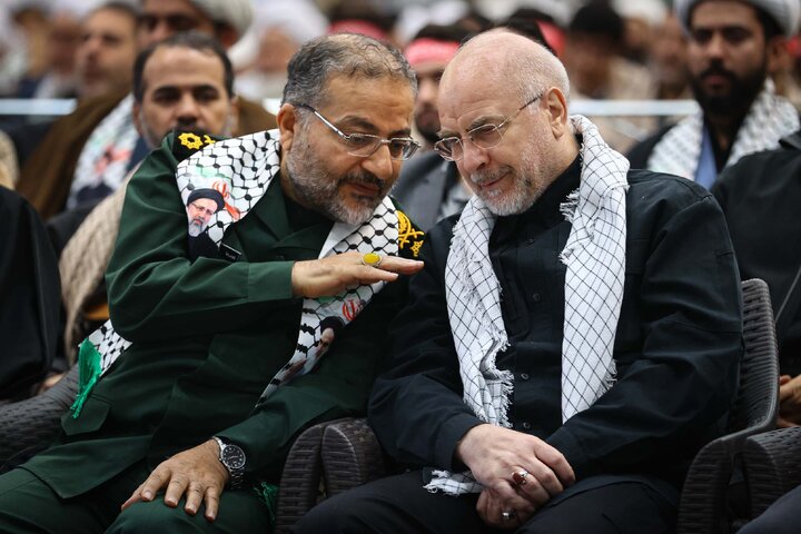 گردهمایی بسیجیان دانشجو و طلبه با حضور و سخنرانی دکتر قالیباف