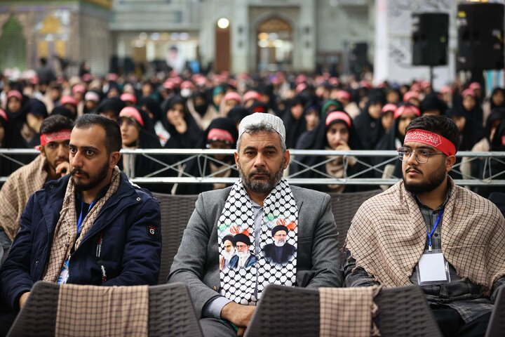 گردهمایی بسیجیان دانشجو و طلبه با حضور و سخنرانی دکتر قالیباف